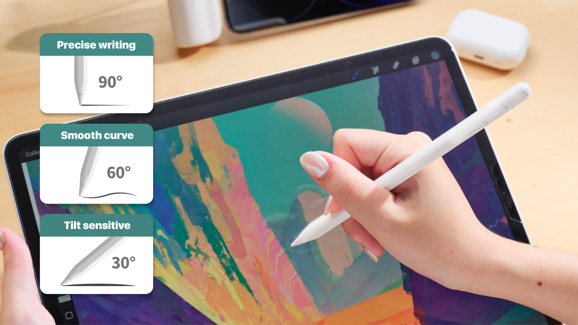 Supports Tilt Function